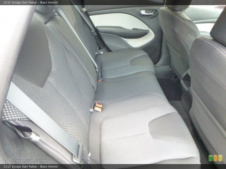 Black Interior Rear Seat for the 2015 Dodge Dart Rallye #97043604