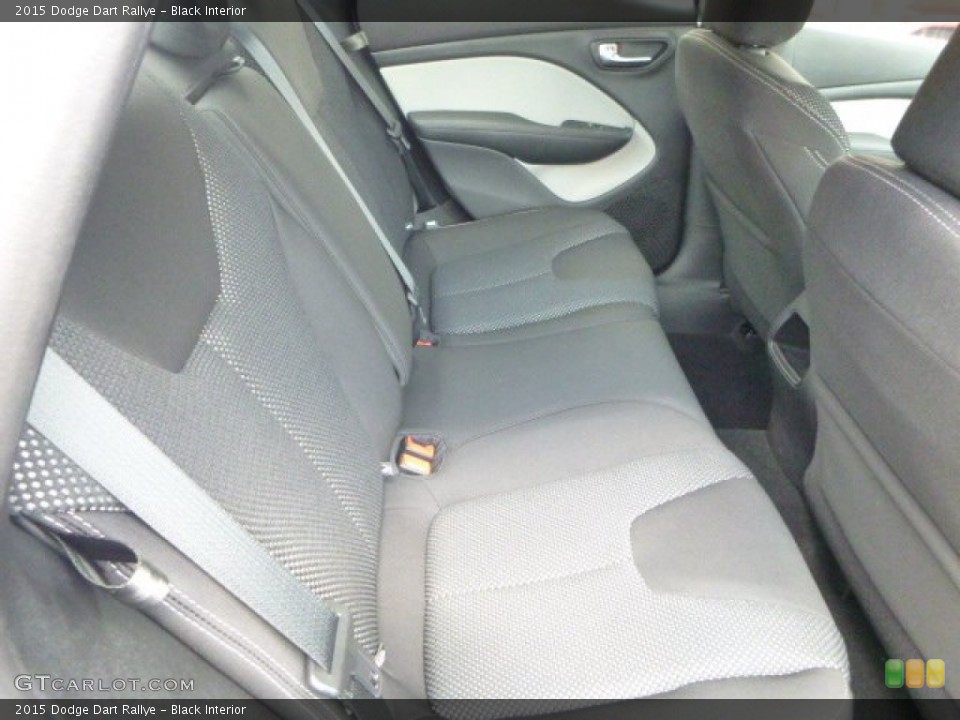 Black 2015 Dodge Dart Interiors