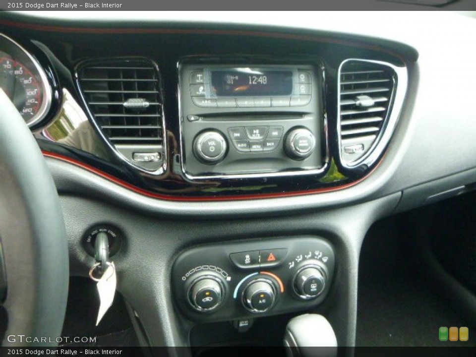 Black Interior Controls for the 2015 Dodge Dart Rallye #97043664
