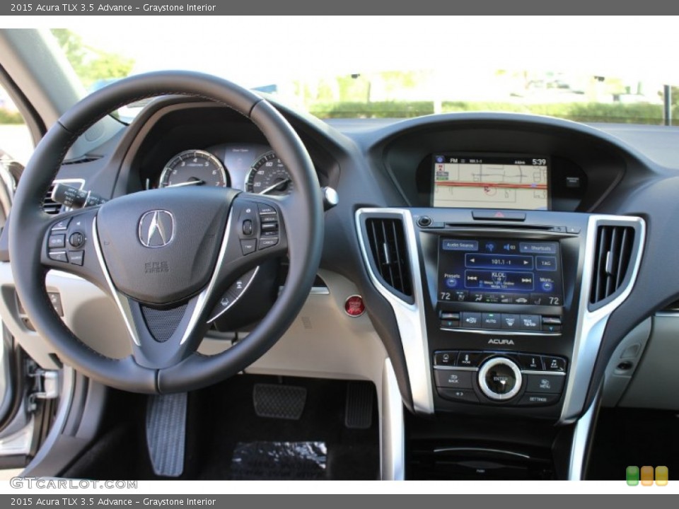 Graystone Interior Dashboard for the 2015 Acura TLX 3.5 Advance #97043741