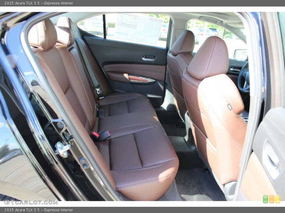 Espresso Interior Rear Seat for the 2015 Acura TLX 3.5 #97044111