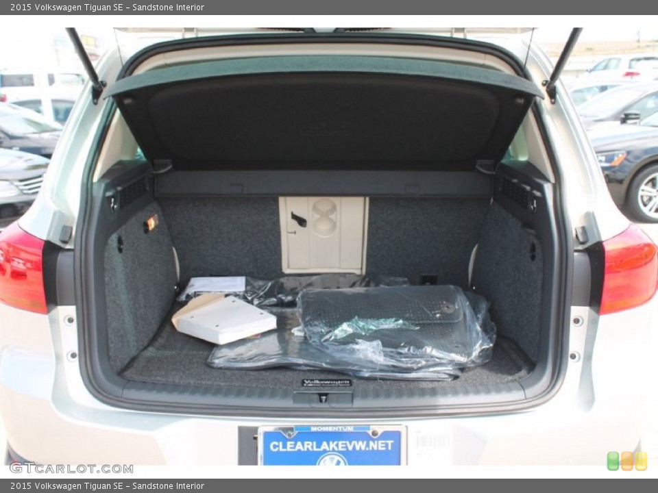 Sandstone Interior Trunk for the 2015 Volkswagen Tiguan SE #97044930