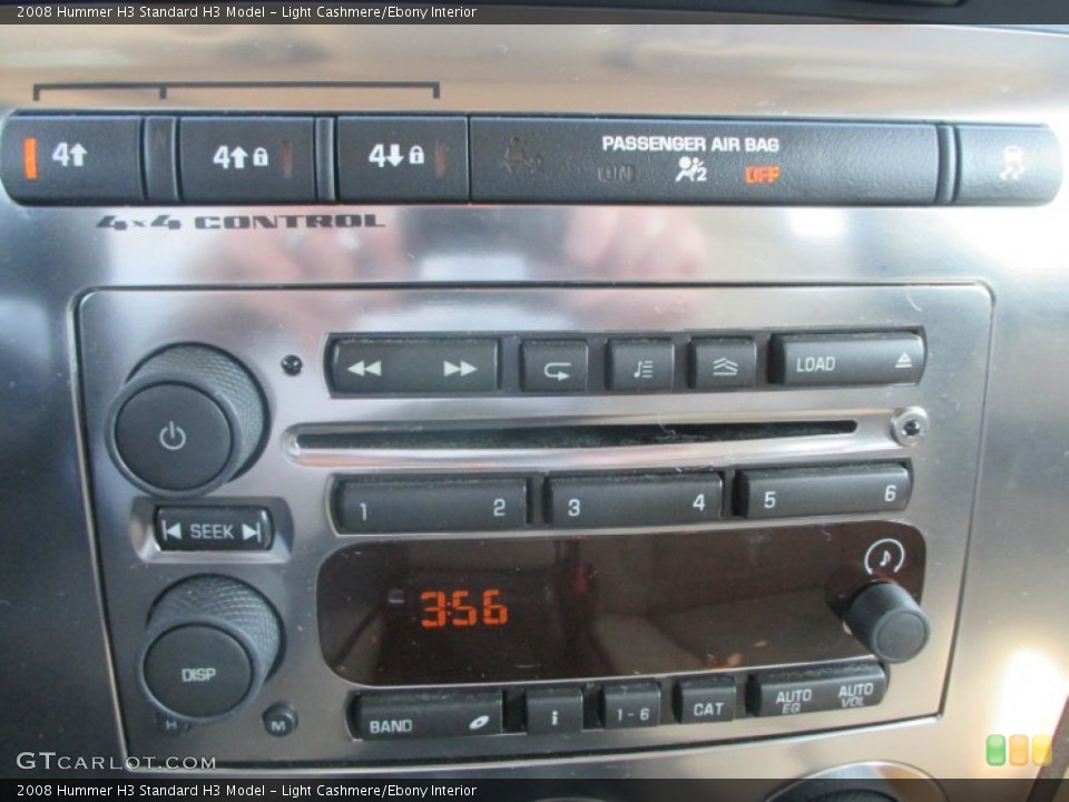 Light Cashmere/Ebony Interior Controls for the 2008 Hummer H3  #97051143
