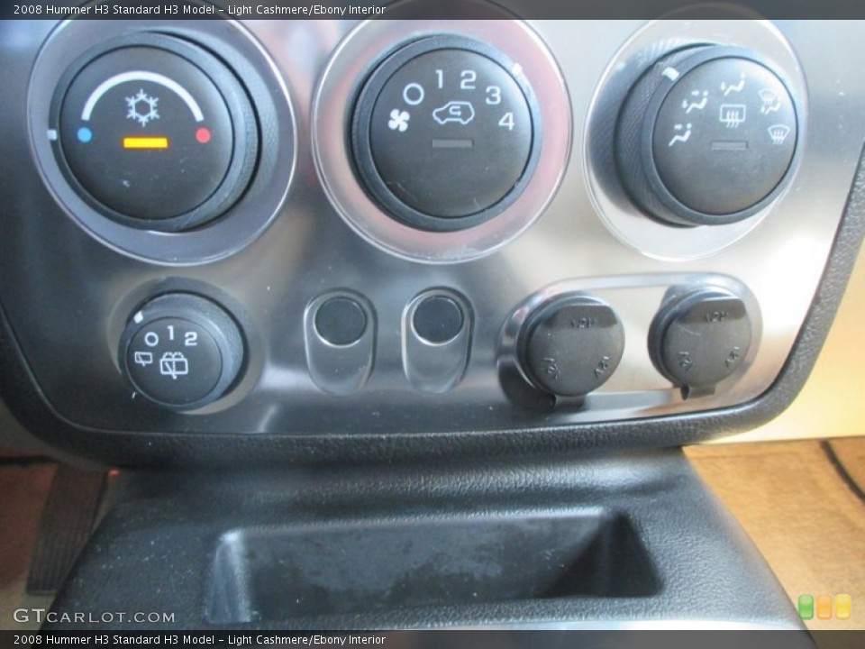 Light Cashmere/Ebony Interior Controls for the 2008 Hummer H3  #97051172