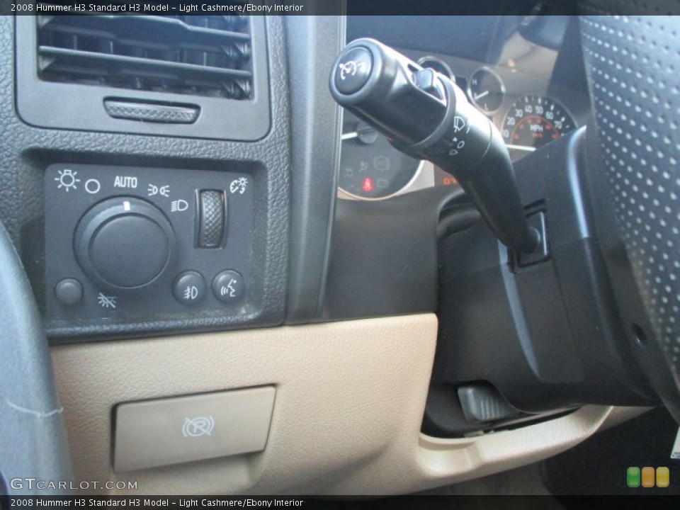 Light Cashmere/Ebony Interior Controls for the 2008 Hummer H3  #97051306