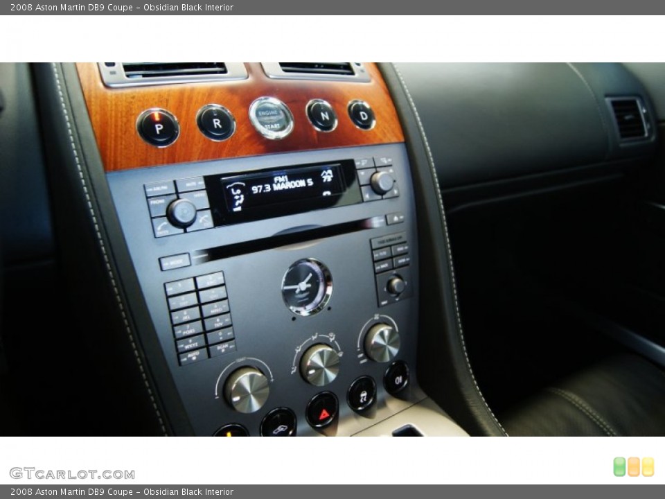 Obsidian Black Interior Controls for the 2008 Aston Martin DB9 Coupe #97057973