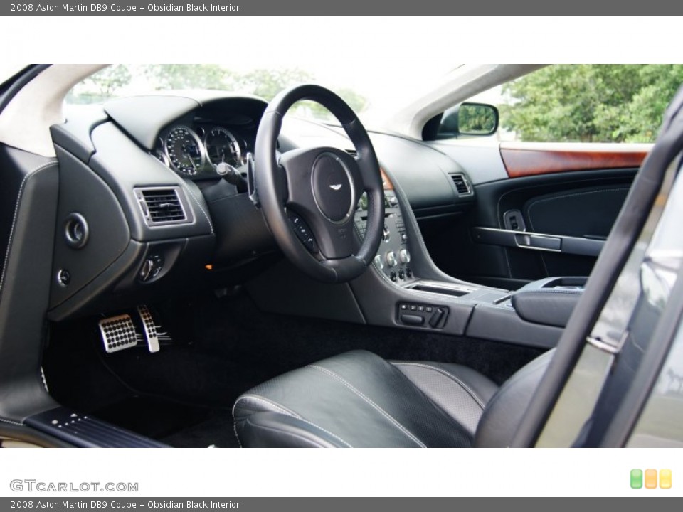 Obsidian Black Interior Photo for the 2008 Aston Martin DB9 Coupe #97058036