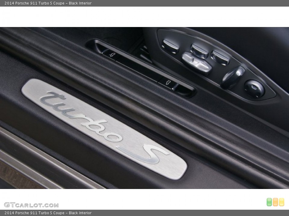 Black Interior Controls for the 2014 Porsche 911 Turbo S Coupe #97063427