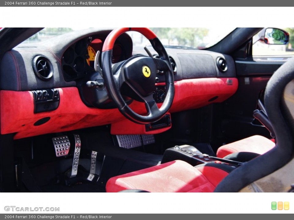 Red/Black Interior Photo for the 2004 Ferrari 360 Challenge Stradale F1 #97065276