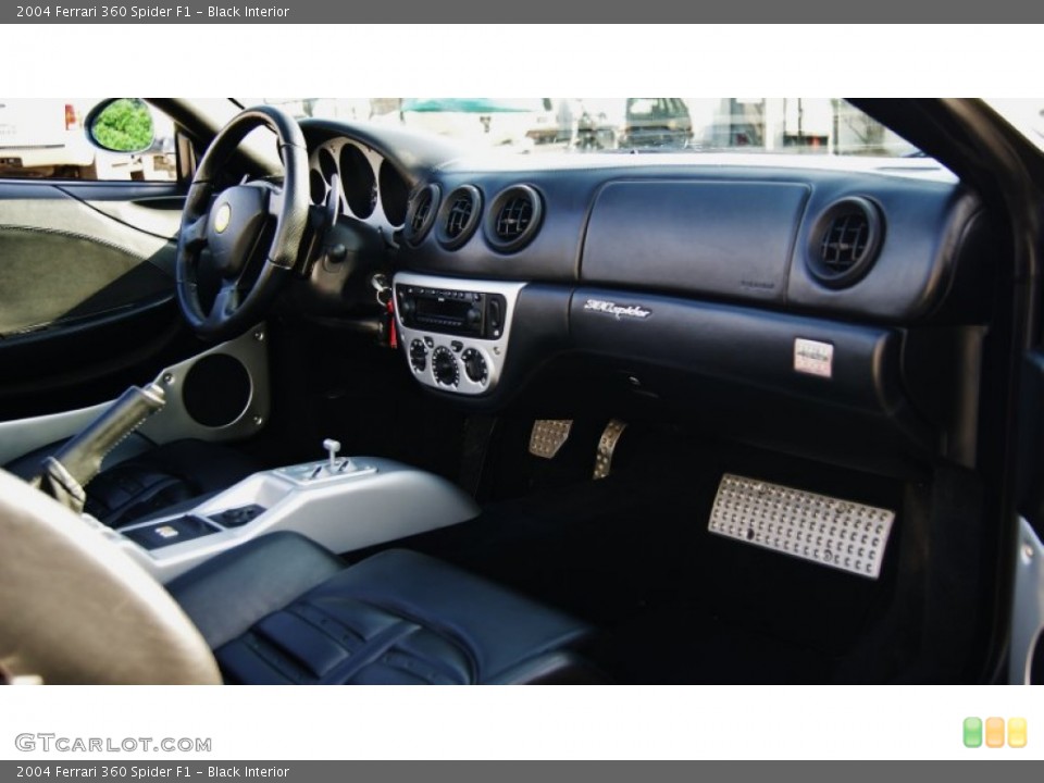 Black Interior Dashboard for the 2004 Ferrari 360 Spider F1 #97065662