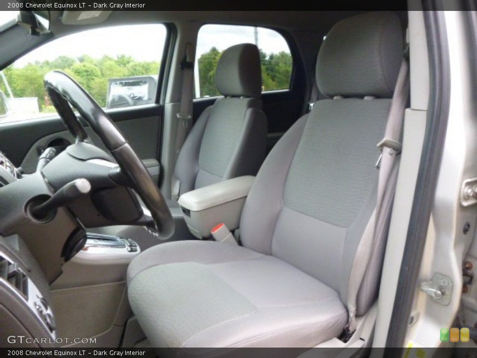 Dark Gray Interior Photo for the 2008 Chevrolet Equinox LT #97070647