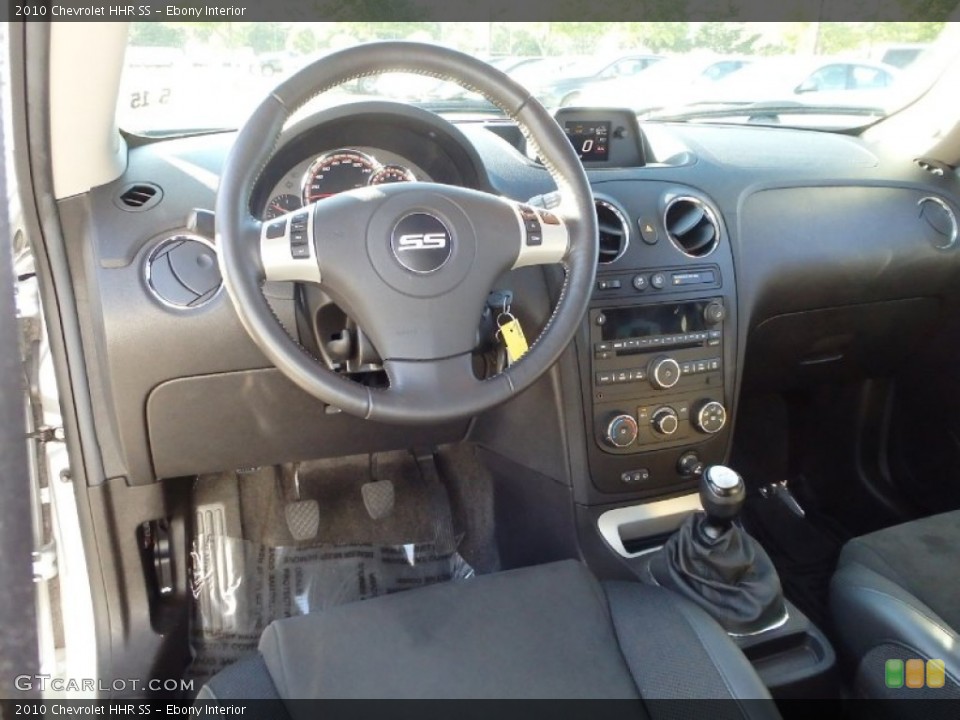 Ebony 2010 Chevrolet HHR Interiors