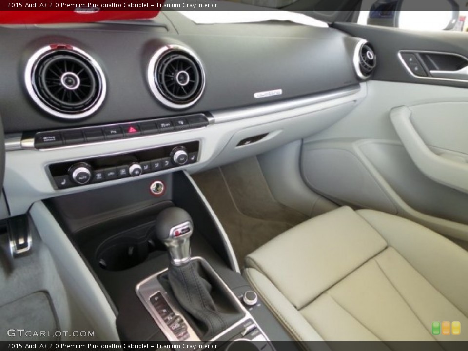 Titanium Gray Interior Transmission for the 2015 Audi A3 2.0 Premium Plus quattro Cabriolet #97074763