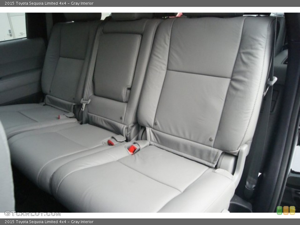 Gray Interior Rear Seat for the 2015 Toyota Sequoia Limited 4x4 #97095171