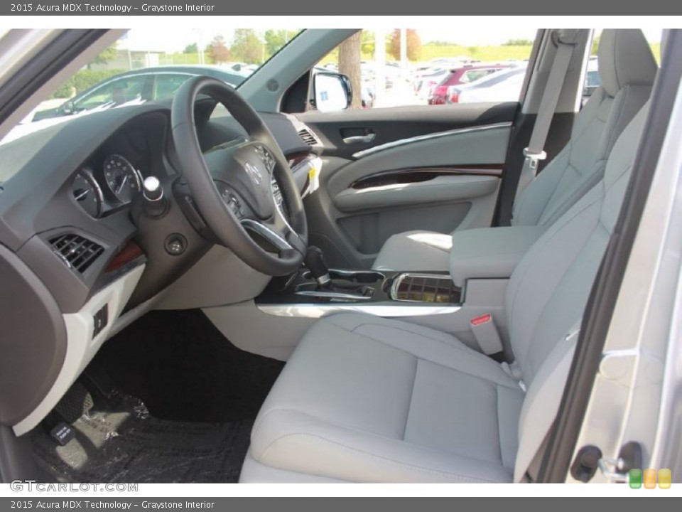 Graystone Interior Photo for the 2015 Acura MDX Technology #97109233