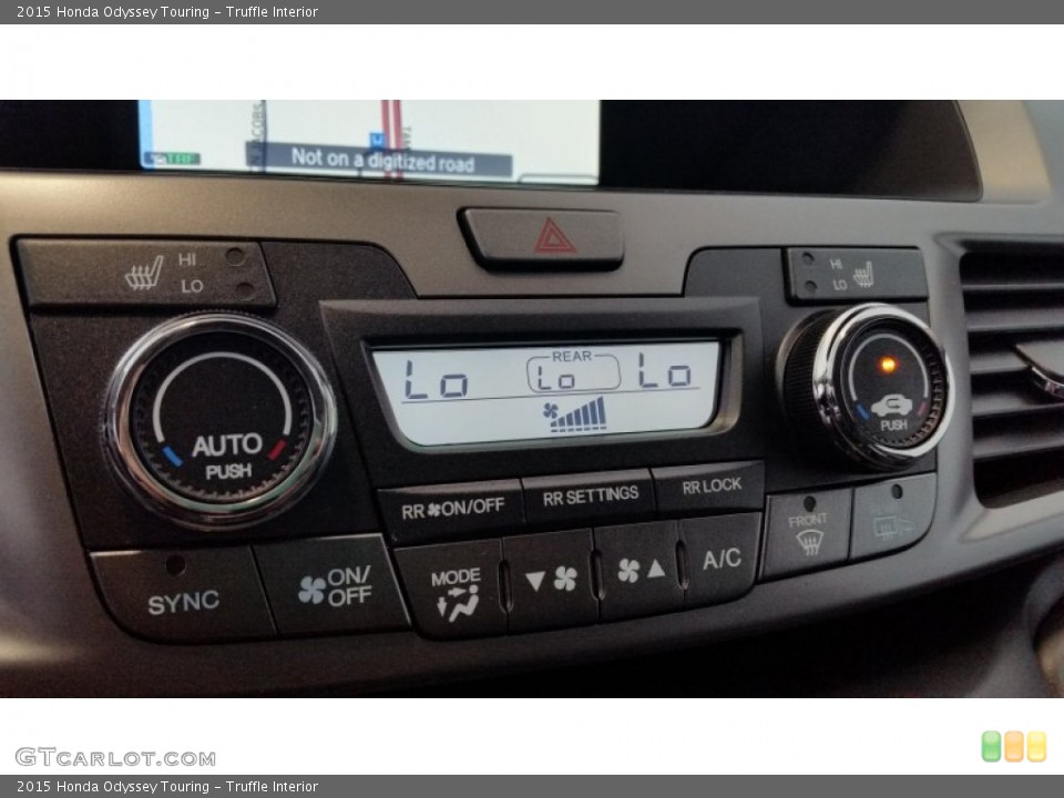 Truffle Interior Controls for the 2015 Honda Odyssey Touring #97112573