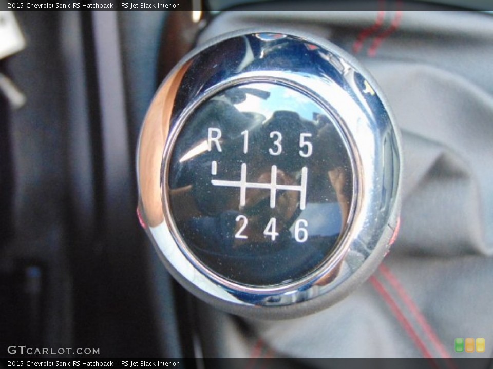 RS Jet Black Interior Transmission for the 2015 Chevrolet Sonic RS Hatchback #97113019