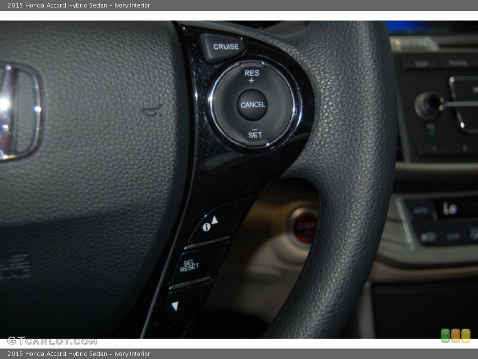Ivory Interior Controls for the 2015 Honda Accord Hybrid Sedan #97118264