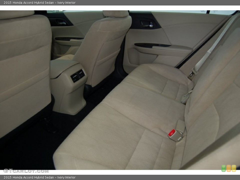 Ivory Interior Rear Seat for the 2015 Honda Accord Hybrid Sedan #97118342