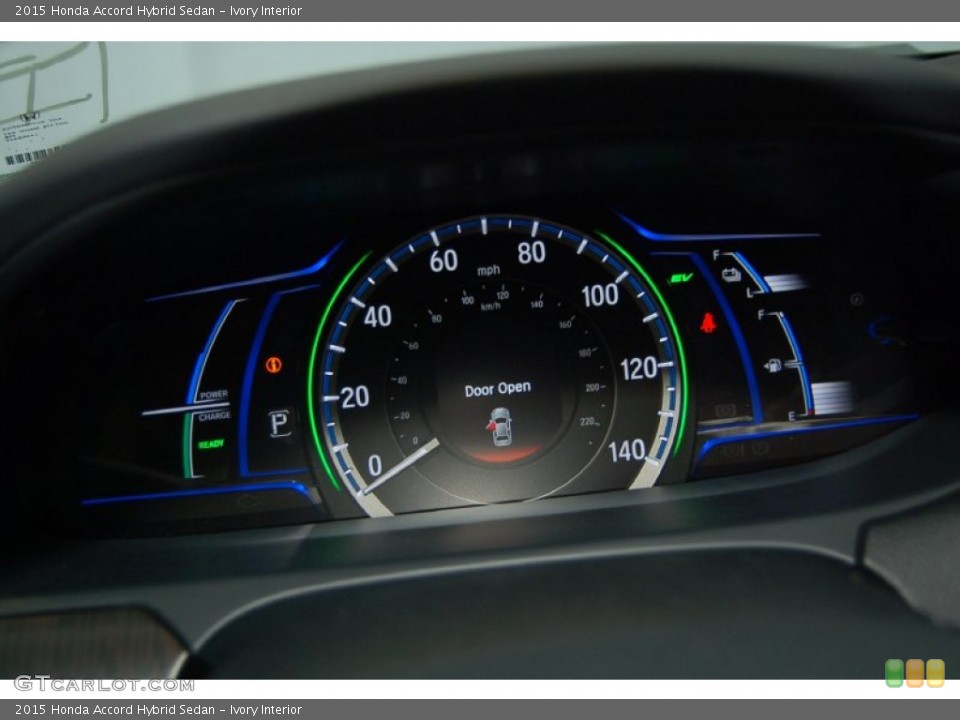 Ivory Interior Gauges for the 2015 Honda Accord Hybrid Sedan #97118453