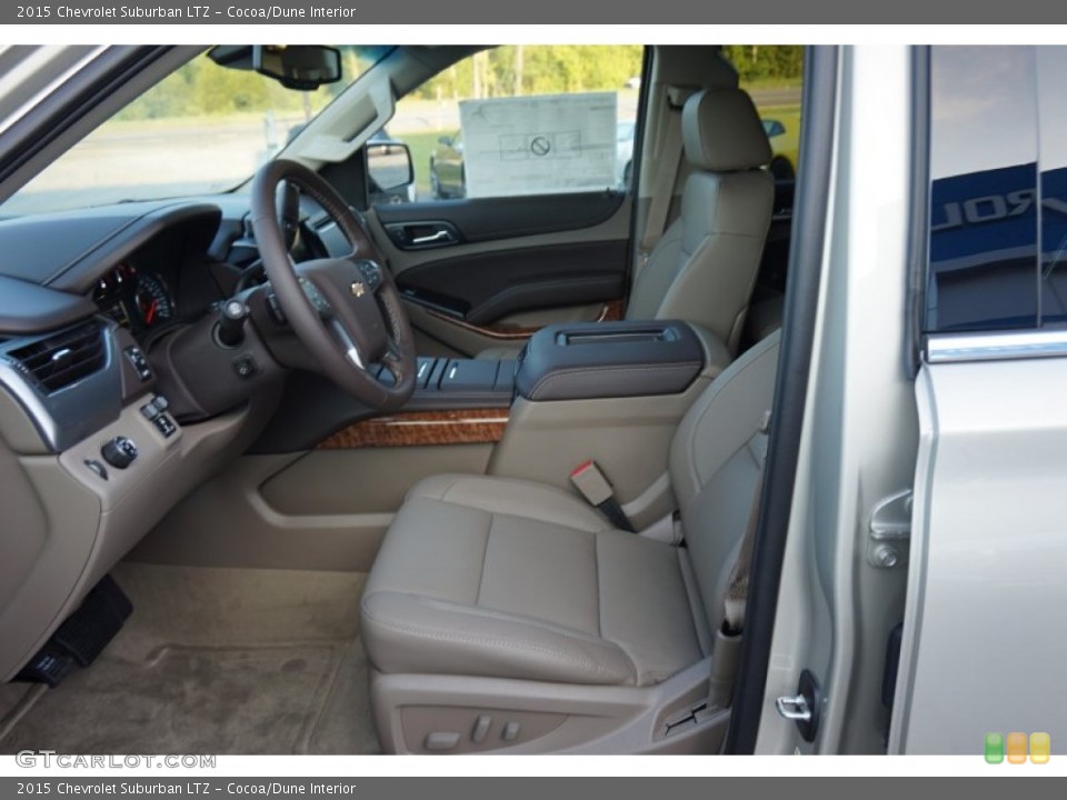 Cocoa/Dune Interior Photo for the 2015 Chevrolet Suburban LTZ #97124778