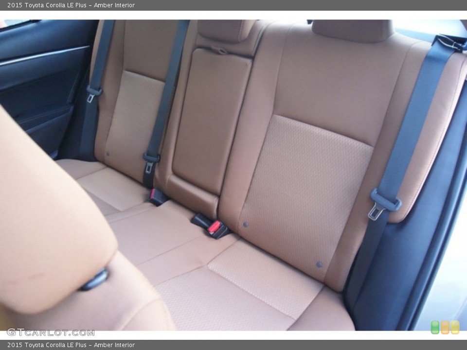 Amber Interior Rear Seat for the 2015 Toyota Corolla LE Plus #97126163