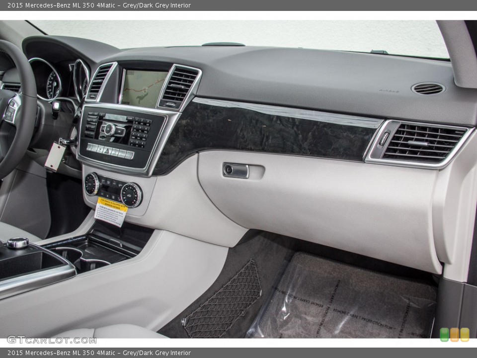 Grey/Dark Grey Interior Dashboard for the 2015 Mercedes-Benz ML 350 4Matic #97128485