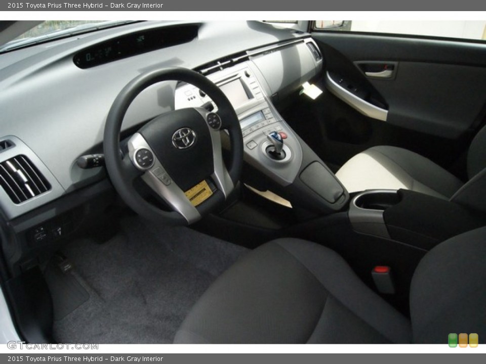 Dark Gray Interior Photo for the 2015 Toyota Prius Three Hybrid #97129663