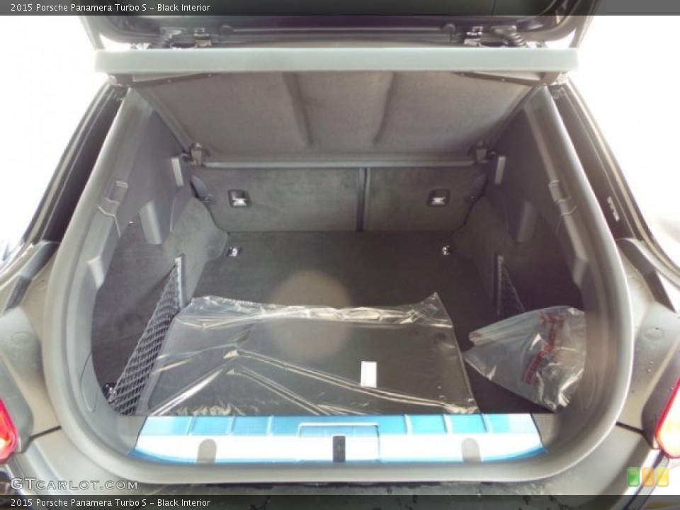 Black Interior Trunk for the 2015 Porsche Panamera Turbo S #97131107