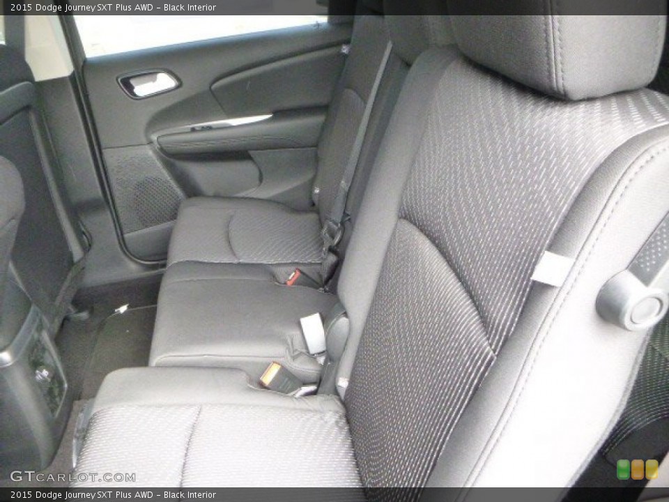 Black Interior Rear Seat for the 2015 Dodge Journey SXT Plus AWD #97133600