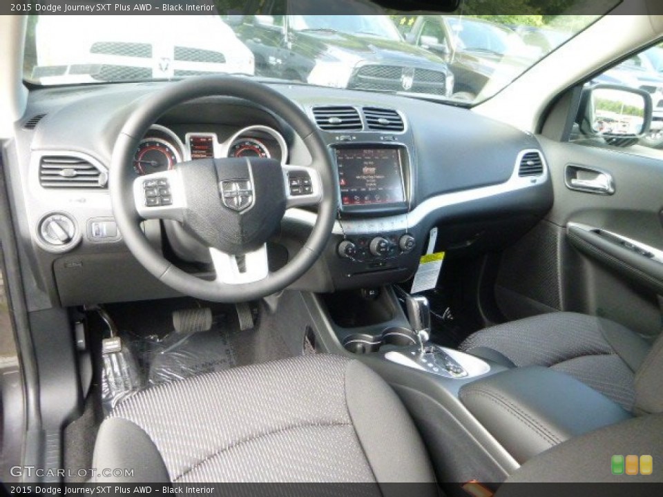 Black Interior Prime Interior for the 2015 Dodge Journey SXT Plus AWD #97133639