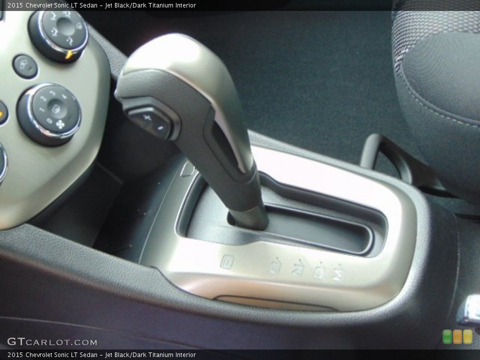 Jet Black/Dark Titanium Interior Transmission for the 2015 Chevrolet Sonic LT Sedan #97139303