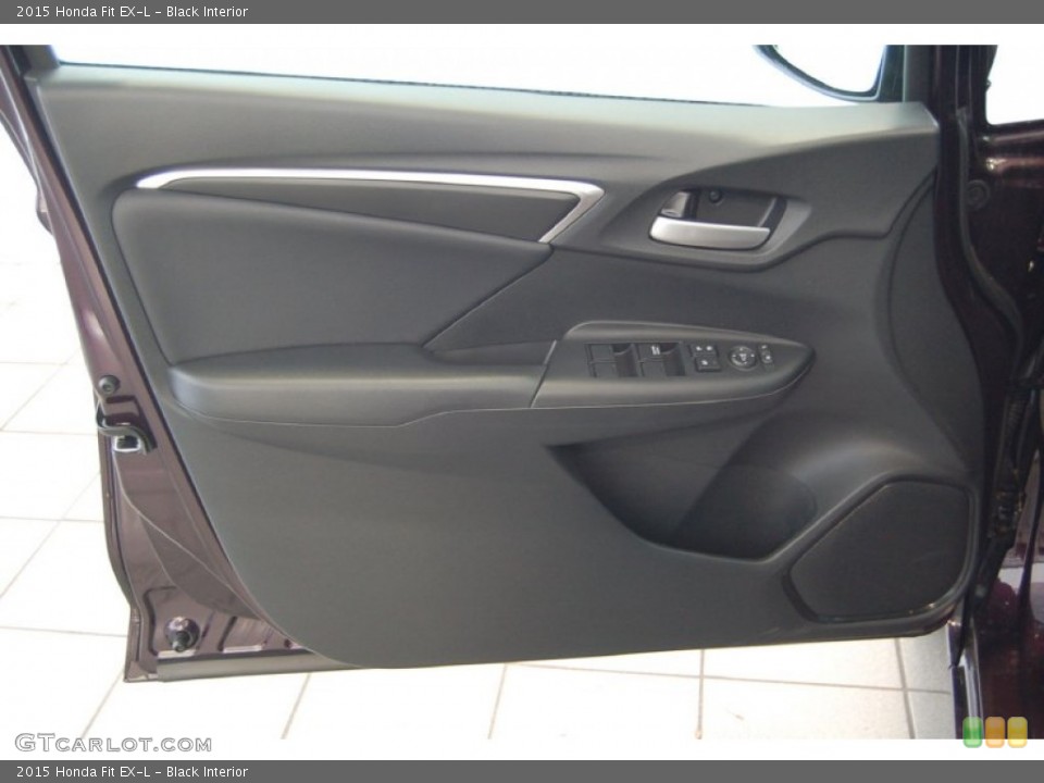 Black Interior Door Panel for the 2015 Honda Fit EX-L #97144238