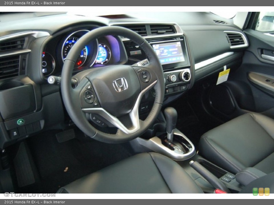 Black Interior Prime Interior for the 2015 Honda Fit EX-L #97144244