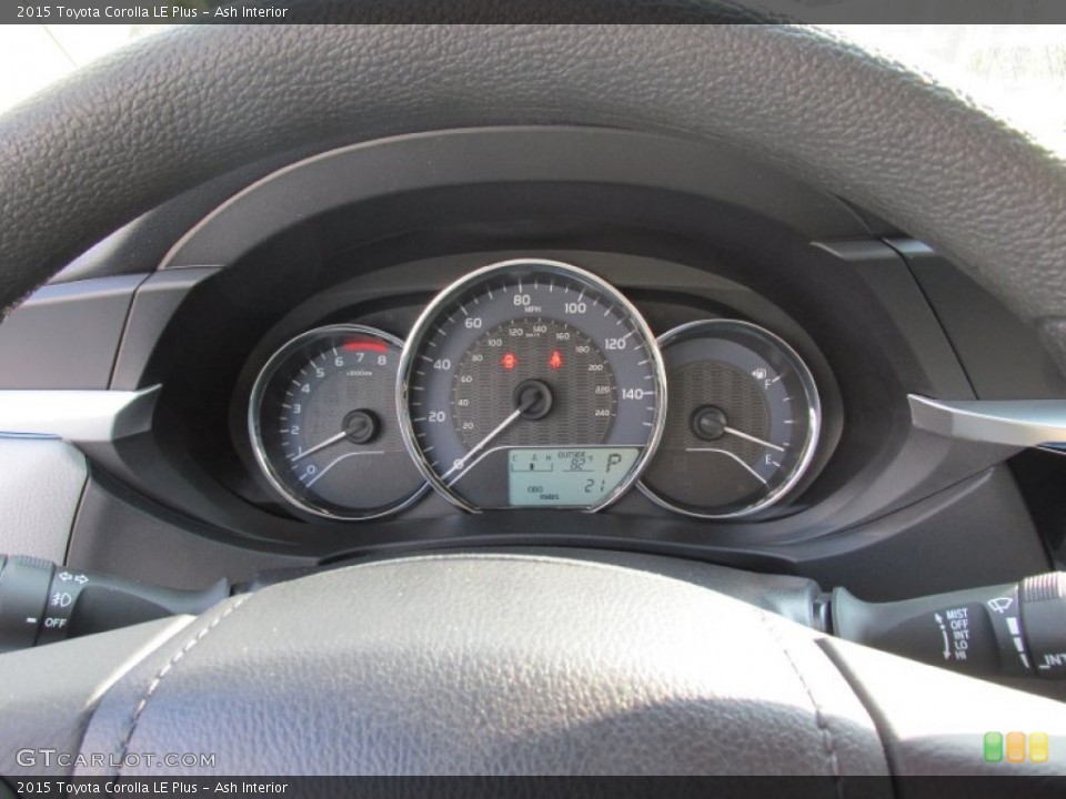 Ash Interior Gauges for the 2015 Toyota Corolla LE Plus #97146119