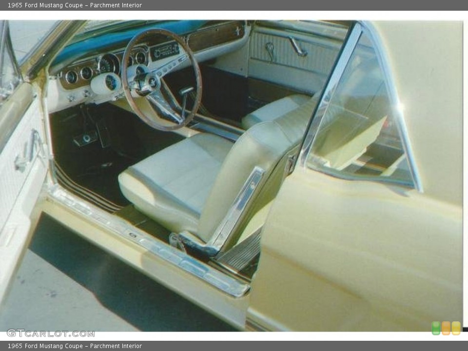 Parchment 1965 Ford Mustang Interiors