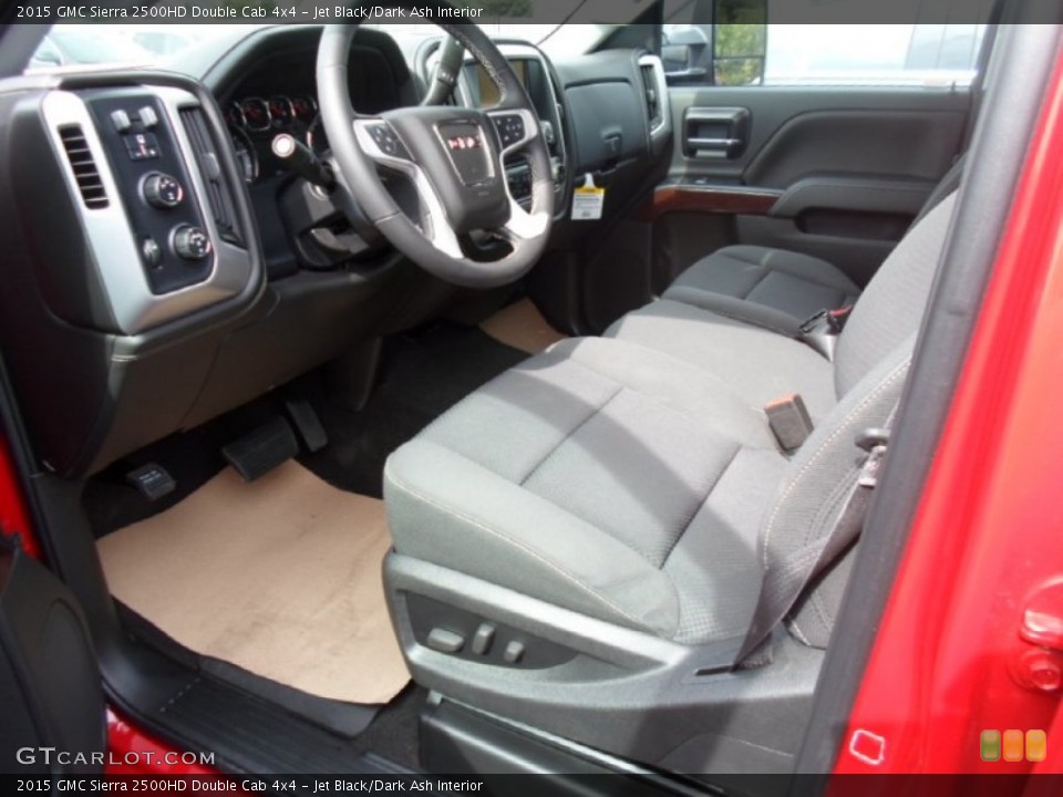 Jet Black/Dark Ash Interior Prime Interior for the 2015 GMC Sierra 2500HD Double Cab 4x4 #97149386