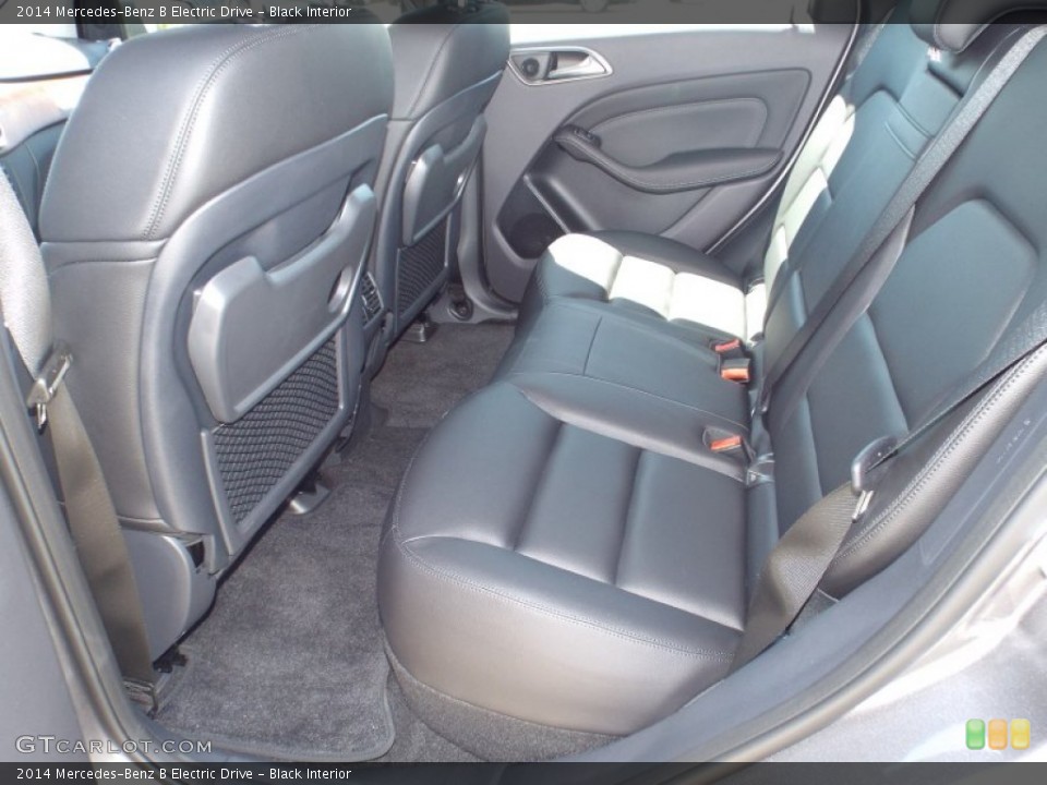 Black Interior Rear Seat for the 2014 Mercedes-Benz B Electric Drive #97152617