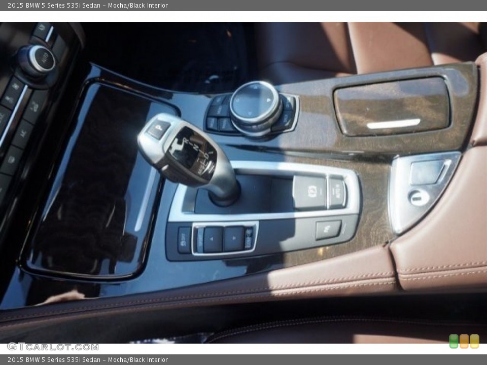 Mocha/Black Interior Transmission for the 2015 BMW 5 Series 535i Sedan #97162901
