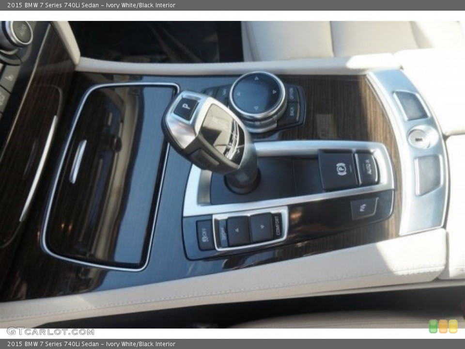 Ivory White/Black Interior Transmission for the 2015 BMW 7 Series 740Li Sedan #97164029