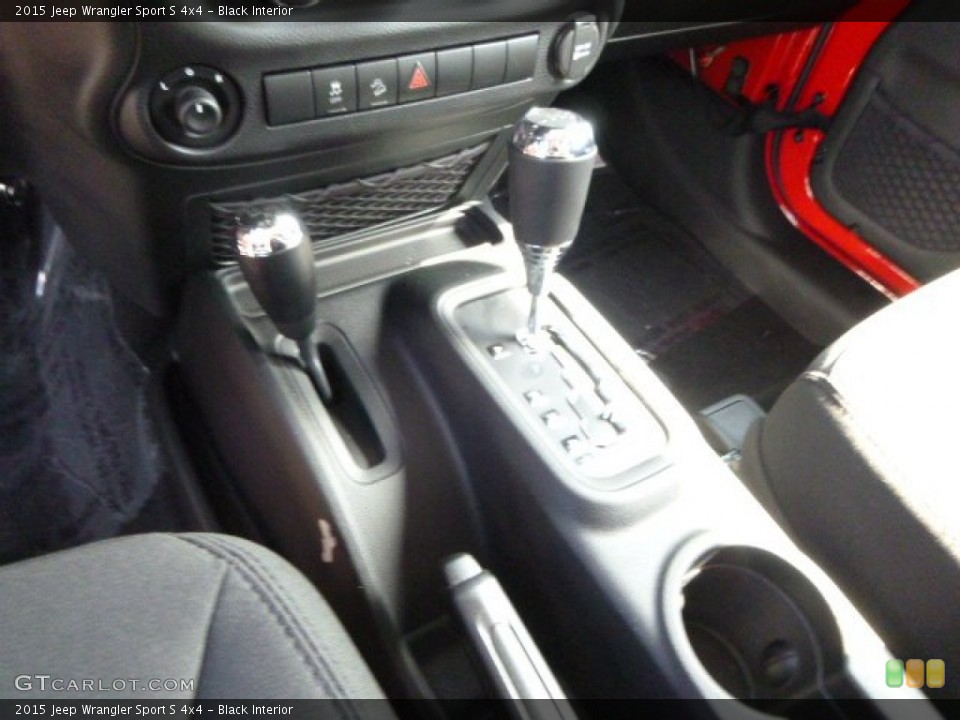 Black Interior Transmission for the 2015 Jeep Wrangler Sport S 4x4 #97164129