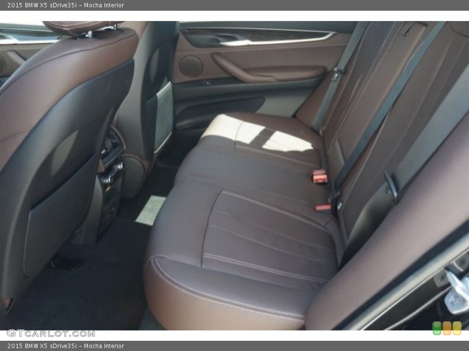 Mocha Interior Rear Seat for the 2015 BMW X5 sDrive35i #97164200