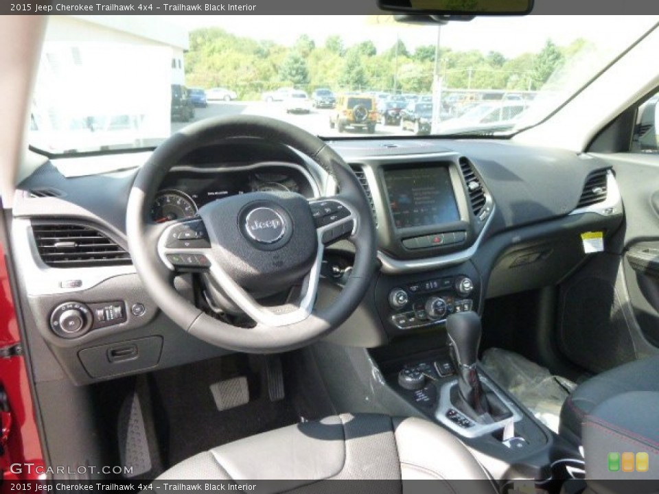Trailhawk Black Interior Prime Interior for the 2015 Jeep Cherokee Trailhawk 4x4 #97165454