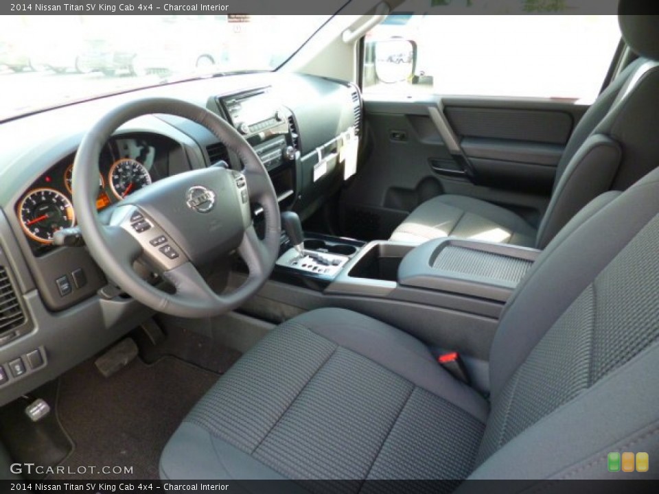Charcoal Interior Photo for the 2014 Nissan Titan SV King Cab 4x4 #97166570