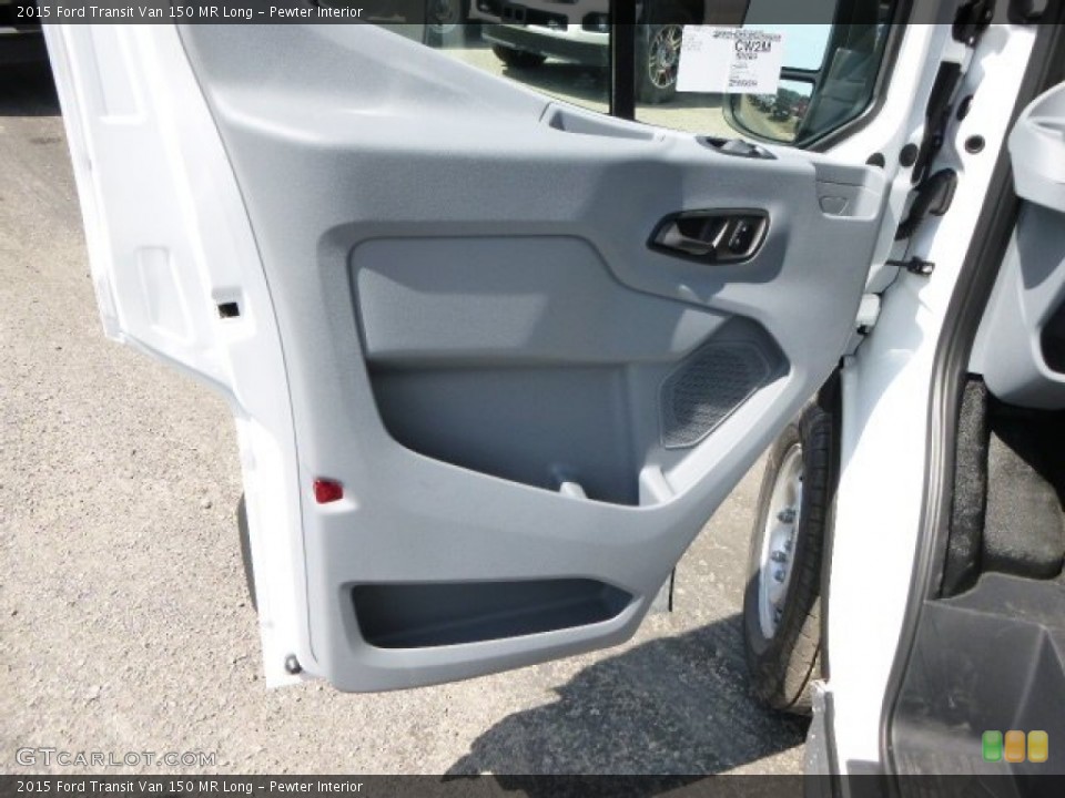 Pewter Interior Door Panel for the 2015 Ford Transit Van 150 MR Long #97166702