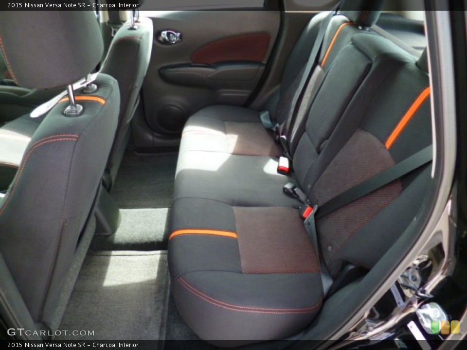 Charcoal Interior Rear Seat for the 2015 Nissan Versa Note SR #97166987