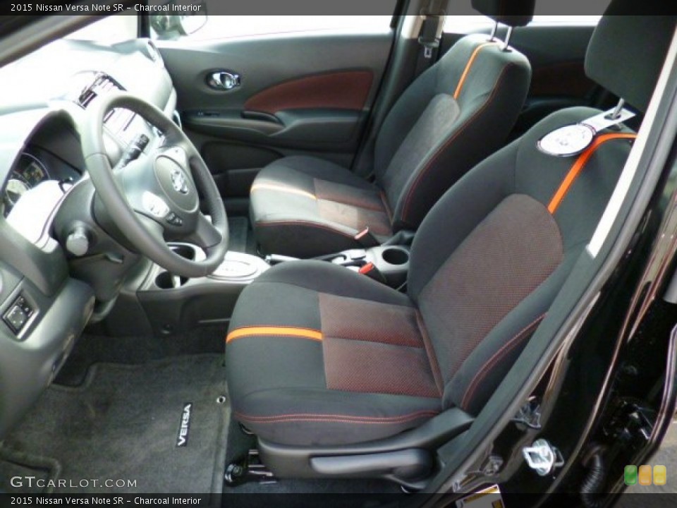 Charcoal Interior Front Seat for the 2015 Nissan Versa Note SR #97167038