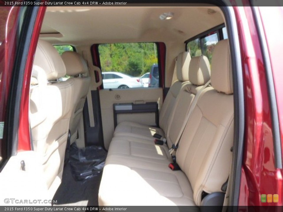 Adobe Interior Rear Seat for the 2015 Ford F350 Super Duty Lariat Crew Cab 4x4 DRW #97169336