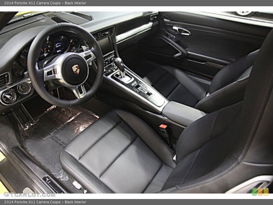 Black Interior Photo for the 2014 Porsche 911 Carrera Coupe #97170686