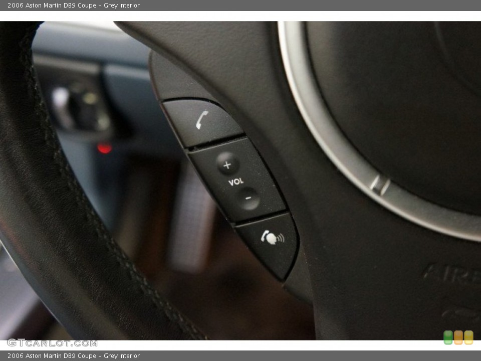 Grey Interior Controls for the 2006 Aston Martin DB9 Coupe #97174784